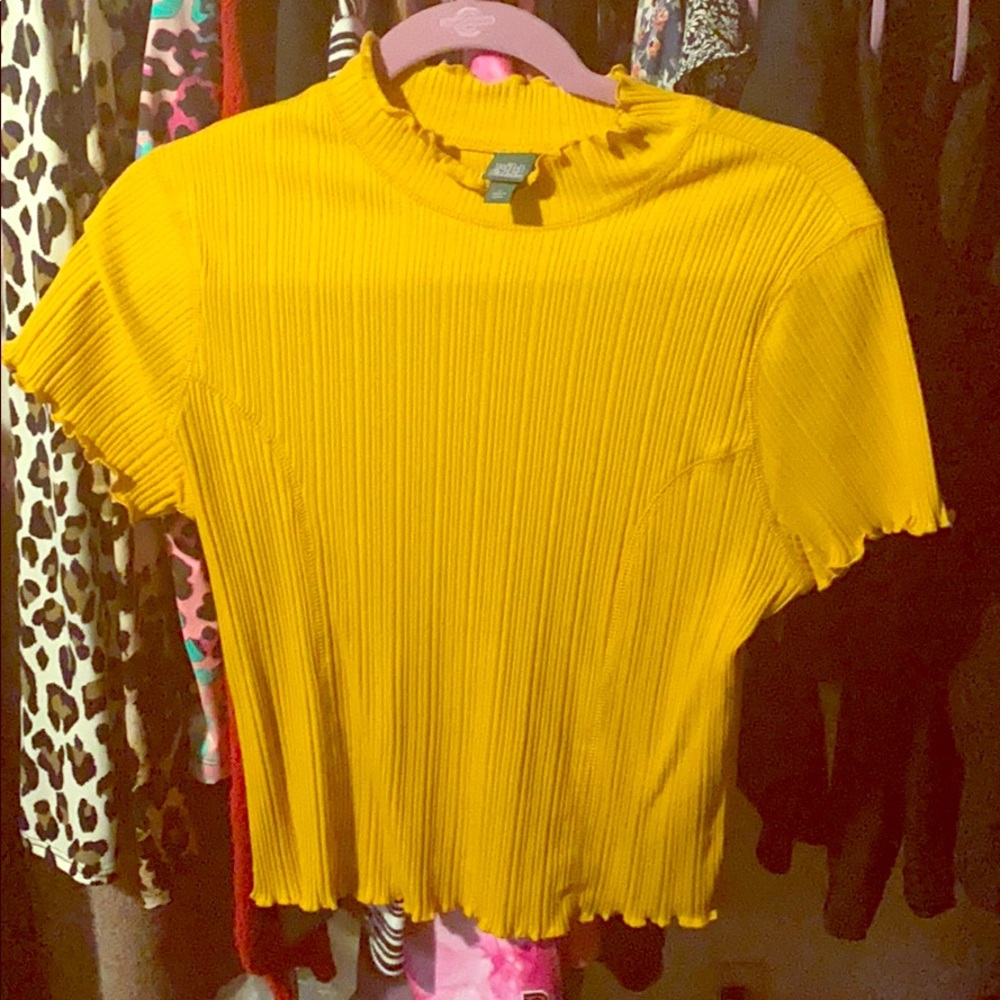 Wild fable yellow mustard top (L)